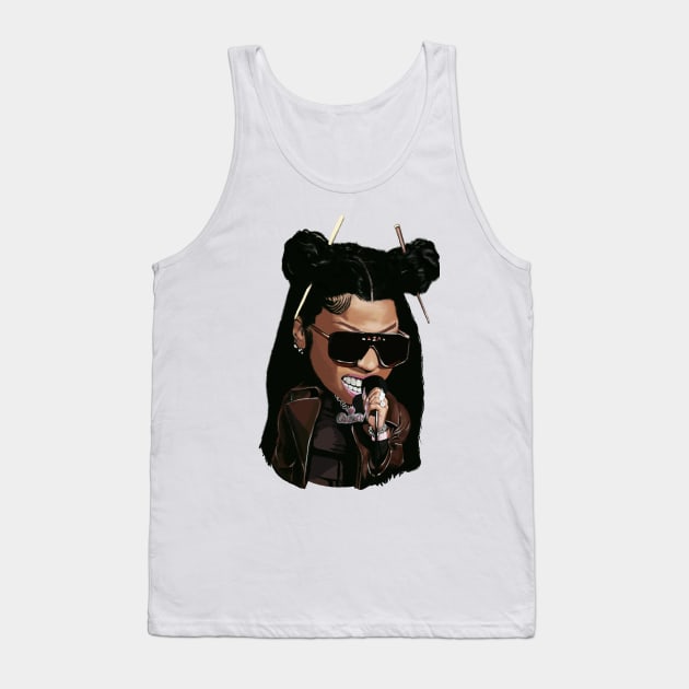 Queen of Rap! Tank Top by ericjueillustrates